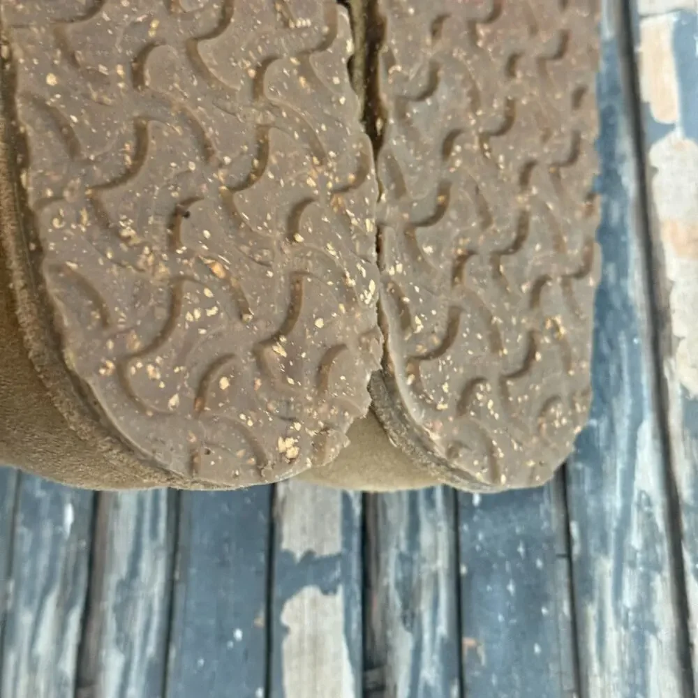 Birkenstock Utti Mens Slip On Moccasin Shoes 9.5 Brown Leather Suede Comfort NEW - Picture 10 of 10